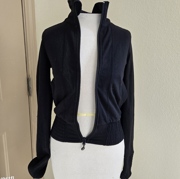 lululemon athletica Jackets & Blazers - LULULEMON * Da Bomber zip-front Luon jacket 2